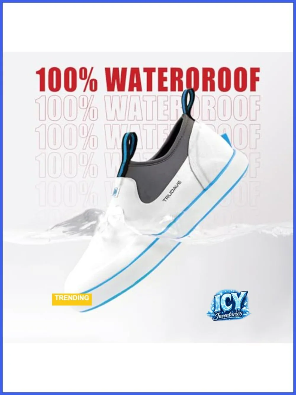 Waterproof Rain Boots for Men, Anti-Slip Ankle Boots for Outdoor & Fishing